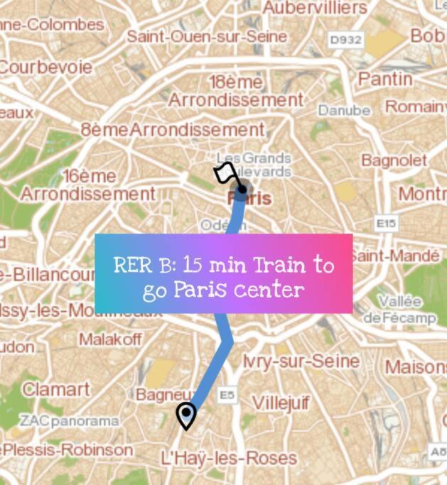 "Spacieux Et Lumineux" Proche Paris Cachan Εξωτερικό φωτογραφία